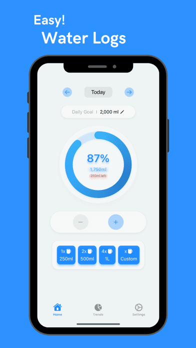 WaterMe Water Tracker Reminder screenshot 1