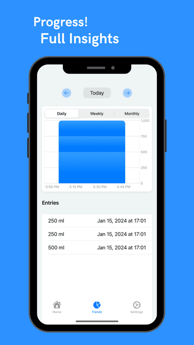 WaterMe Water Tracker Reminder screenshot 2
